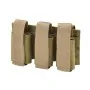 DEFCON 5 TRIPLE 40 MM GRANADE MOLLE POUCH 1000 DEN COYOTE TAN D5-GP03/3 CT