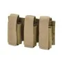 DEFCON 5 TRIPLE 40 MM GRANADE MOLLE POUCH 1000 DEN COYOTE TAN D5-GP03/3 CT