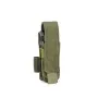 SINGLE PISTOL POUCH 1000 DEN PORTA CARICATORE PISTOLA SINGOLO VERDE OLIVA D5-PM01 OD