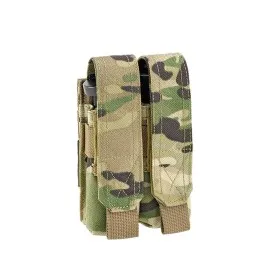 DEFCON 5 TASCA 1000 DEN PORTA CARICATORE PISTOLA DOPPIO 9MM MULTICAM D5-PM02 MC
