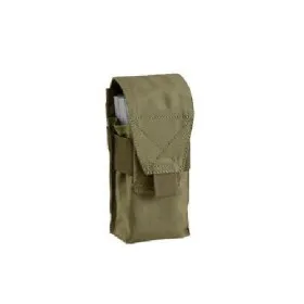 DEFCON 5 SINGLE M4+AK POUCH OD GREEN D5-M4AKS OD