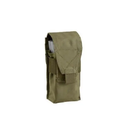 DEFCON 5 PORTA CARICATORE 1000 DEN VERDE SINGOLO M4+AK D5-M4AKS OD