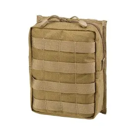 DEFCON 5 FIELD POUCH 1000 DEN TASCA UTILITY VERTICALE COYOTE TAN D5-UPAVX CT