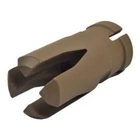 D|BOYS METAL FLASH HIDER FOR G36C DARK EARTH DB037