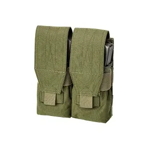 TASCA PORTA CARICATORI M4+AK DOPPIA DEFCON 5 VERDE OLIVA D5-M4AK OD