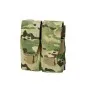 TASCA PORTA CARICATORI M4+AK DOPPIA DEFCON 5 MULTICAM D5-M4AK MC