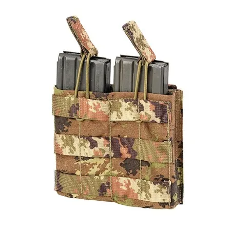 DEFCON 5 DOUBLE OPEN AMMO POUCH ITALIAN CAMO D5-M4AKDO VI