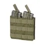 DEFCON 5 DOUBLE OPEN AMMO POUCH M4 AK GREEN D5-M4AKDO OD