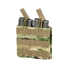 PORTA CARICATORE MOLLE M4 AK DOPPIO APERTO DEFCON 5 MULTICAM D5-M4AKDO MC
