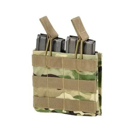 PORTA CARICATORE MOLLE M4 AK DOPPIO APERTO DEFCON 5 MULTICAM D5-M4AKDO MC