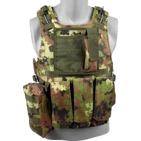 GILET TATTICO SOFTAIR TACTICAL VEST FSBE VEGETATO ITALIANO RP-81TC