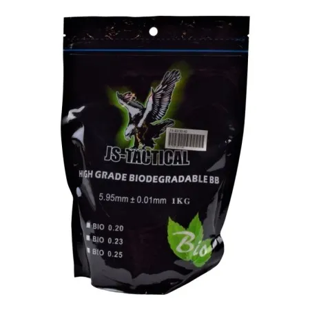 BAG 1KG BIODEGRADABLE BALL PELLETS WHITE 0.40g