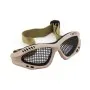WOSPORT TACTICAL GOGGLES WITH STEEL MESH TAN 6059T