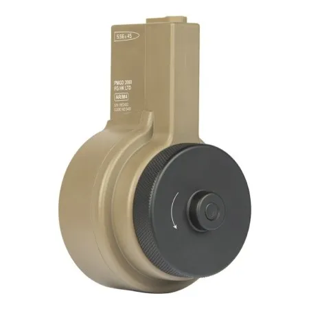 CARICATORE MANUALE DRUM 2150 BB PER FUCILE SOFTAIR M4 DARK EARTH AR-MAG044 ARES