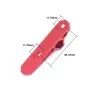 IMPUGNATURA GRIP HAND-STOP PER KEYMOD ED M-LOK ROSSO ME6087-RED METAL