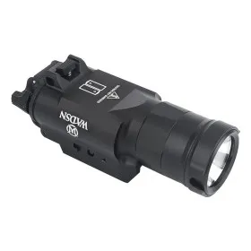 TORCIA FUCILE SOFTAIR LED 650 LUMEN CONTROLLI POSTERIORI AMBIDESTRI NERO WD4003-B WADSN