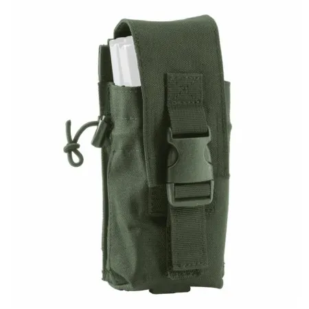 DEFCON 5 M4-AK47 SINGLE MOLLE MAGAZINE PORTA CARICATORE SINGOLO VERDE D5-M4B OD