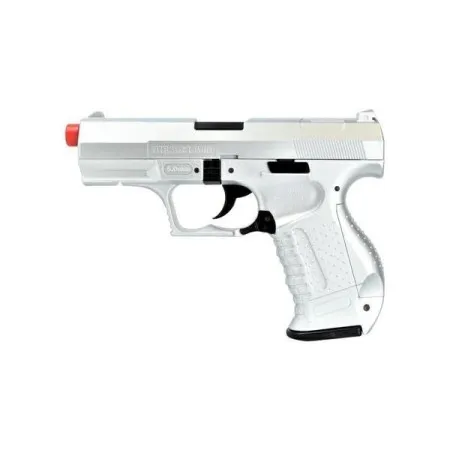 HFC P99 HA-120S silver airsoft pistol - side view