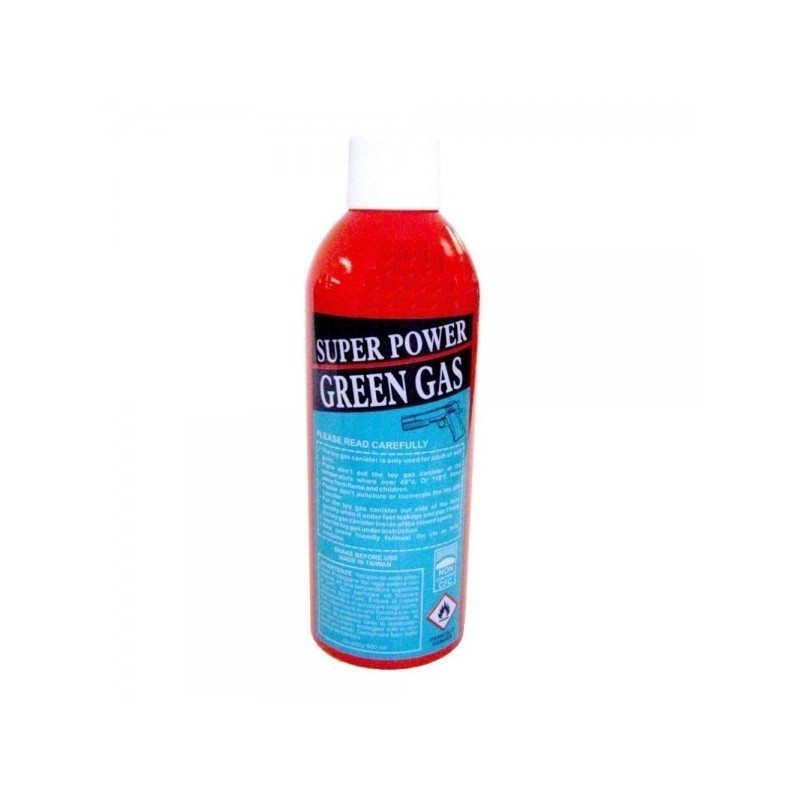 SUPER GREEN GAS FOR AIRSOFT GUN 600ML G 600