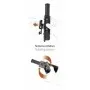 VEGA HOLSTER PORTA BASTONE ESTENSIBILE 8VP60 CON PASSANTE ROTATIVI 360 GRADI IN POLIMERO