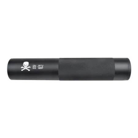 CYMA SILENCER 190MM X 35MM TYPE E SKULL HY-139F