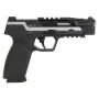 G&G BLOW BACK GAS PISTOL METAL SLIDE PIRANHA TR SILVER GG-PIR-TRS