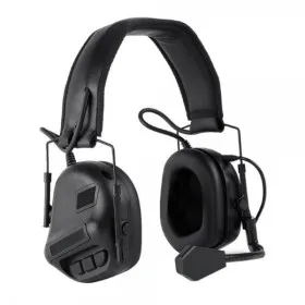 WOSPORT COMMUNICATION HEADSET BLACK WO-HD08B