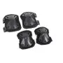 TACTICAL KNEE PADS AND ELBOW PADS BLACK EX-PA3BK