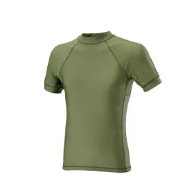 DEFCON 5 D5-1790 OD LYCRA T-SHIRT WITH SHORT SLEEVES OD GREEN