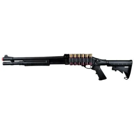 GAS SHOTGUN M870 TYPE 3 BLACK GOLDEN EAGLE GE-M870TL