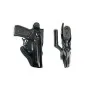 VEGA HOLSTER SP1 POLICE/DUTY BELT LEATHER HOLSTER
