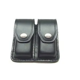 VEGA HOLSTER 1P03 LEATHER DOUBLE MAGAZINE CASE