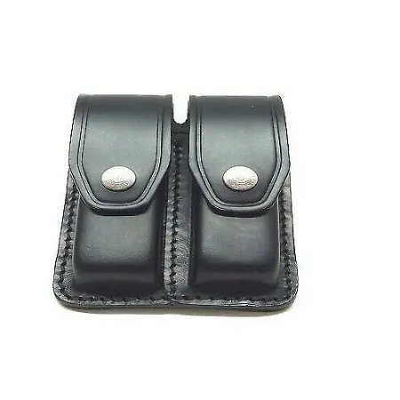 VEGA HOLSTER 1P03 LEATHER DOUBLE MAGAZINE CASE