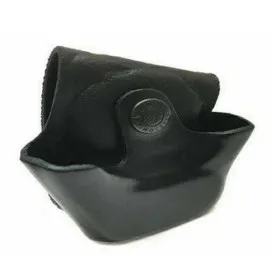 VEGA HOLSTER 1P26 PORTA MANETTE APERTO IN PELLE NERO BIANCO MARRONE