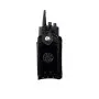 VEGA HOLSTER 1R00 PORTA RADIO IN PELLE UNIVERSALE DA CINTURA NERO BIANCO CC PS