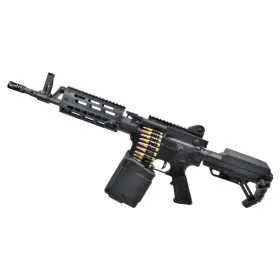 GOLDEN EAGLE ELECTRIC RIFLE FULL METAL KEYMOD LMG 6671