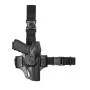 Vega Holster DCHT8 CAMA polymer thigh holster front view