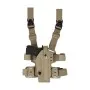 VEGA HOLSTER VKN8 FONDINA COSCIALE NATION CON PIATTAFORMA MODULARE NERO VERDE TAN