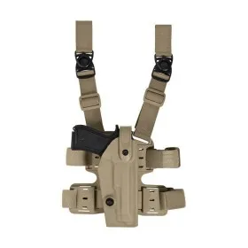 VEGA HOLSTER VKN8 FONDINA COSCIALE NATION CON PIATTAFORMA MODULARE NERO VERDE TAN