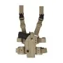VEGA HOLSTER VKN8 FONDINA COSCIALE NATION CON PIATTAFORMA MODULARE NERO VERDE TAN