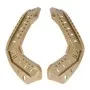 COPPIA SLITTE LATERALI ELMETTO SOFTAIR FAST ARCH DARK EART EM5675A
