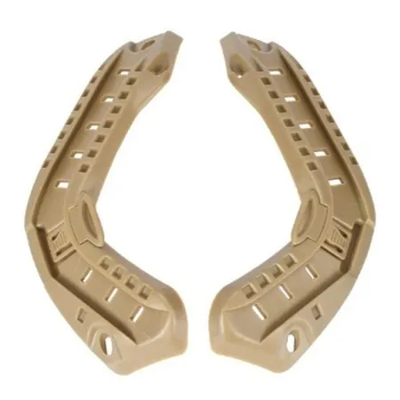 COPPIA SLITTE LATERALI ELMETTO SOFTAIR FAST ARCH DARK EART EM5675A