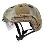ELMETTO TATTICO SOFTAIR CON VISIERA FAST PJ TYPE A-TACS GREEN EMERSONGEAR EM8819C