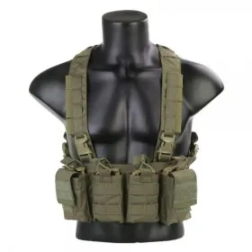 GILET TATTICO SOFTAIR TACTICAL VEST EASY CHEST RIG RANGER GREEN EMERSONGEAR BLUE LABEL EMB7450RG GILET TATTICO SOFTAIR TACTICAL VEST EASY CHEST RIG RANGER GREEN EMERSONGEAR BLUE LABEL EMB7450RG
