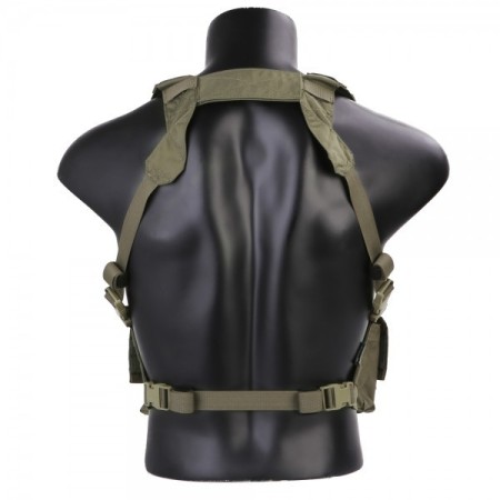 Tactical vest tattico softair easy chest rig Multicam EmersonGear