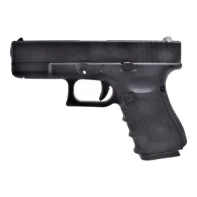 WE GAS PISTOL G19 METAL SLIDE BLOWBACK BLACK WG03B