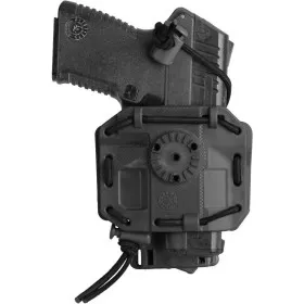 VEGA HOLSTER 8BL05 FONDINA AMBIDESTRA BUNGY MOLLE E CINTURA SMALL AUTO - NERO VERDE TAN