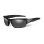 WILEY X WY-CHVAL01MOD. VALOR SMOKE GREY LENS AND MATTE BLACK FRAME