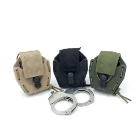 VEGA HOLSTER 8BLF14 PORTAMANETTE IN POLIMERO GOMMATO REGOLABILE CON ELASTICO - NERO VERDE TAN
