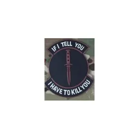EMERSON GEAR PVC PATCH IF I TELL YOU EM5547B